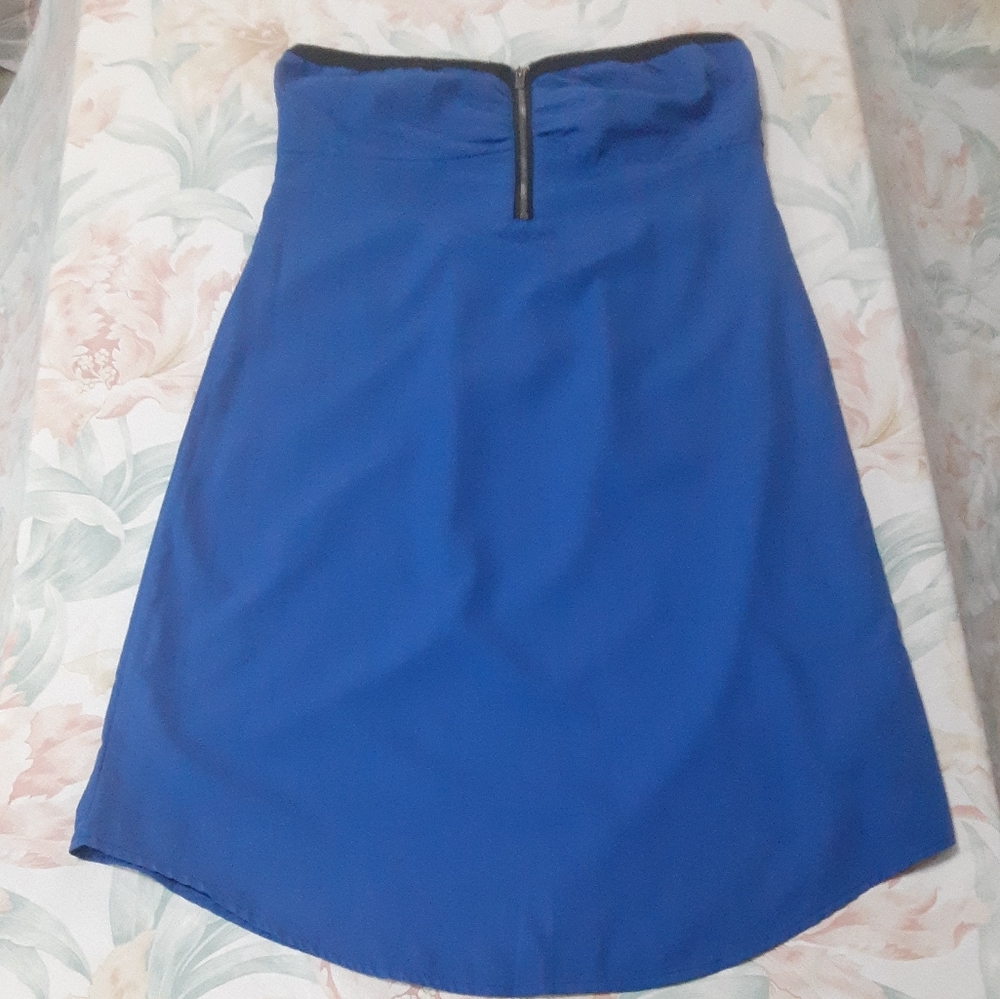 Roxy Blue Tube Top Dress Small